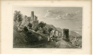 Antique Print-FURSTENBERG-RUINS-Cruse-Tombleson-1832