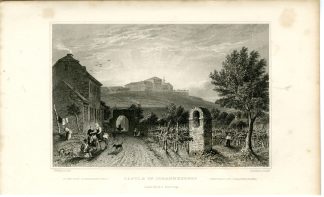 Antique Print-JOHANNESBERG-RHINE-Shenfield-Tombleson-1832