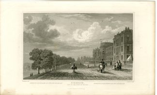 Antique Print-KAMP-BORNHOFEN-CONVENT-CASTLES-Tingle-Tombleson-1832