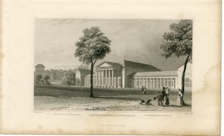 Antique Print-WIESBADEN-CONSERVATORY-Steed-Tombleson-1832