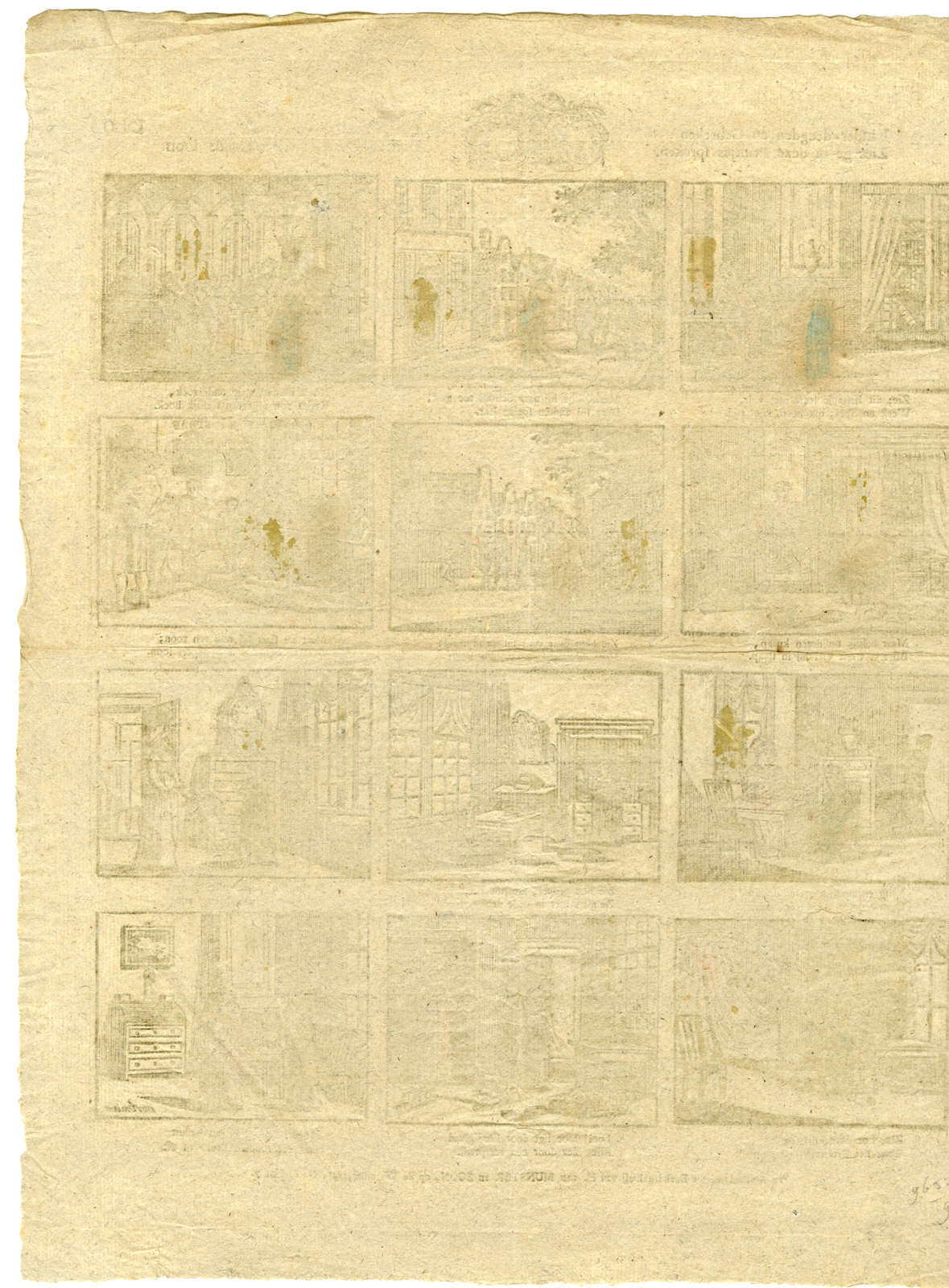 Pictura 10743 416x565 Antique Print-CHILDREN VICES-GOOD AND BAD BEHAVIOR-Oortman-c.1811-1829 - Image 2