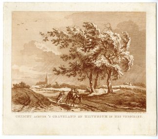 Antique Master Print-GRAVELAND-HILVERSUM-de Wit-van Drielst-1802