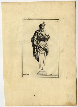 Antique Print-PLATON-PLATO-PLATE-174-Thomassin-Rayol-1694-1724