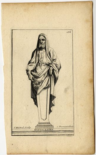 Antique Print-HYPPOCRATES-PLATE-176-Thomassin-Hurtrelle-1694-1724
