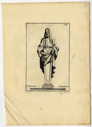 Antique Print-HYPPOCRATES-PLATE-176-Thomassin-Hurtrelle-1694-1724