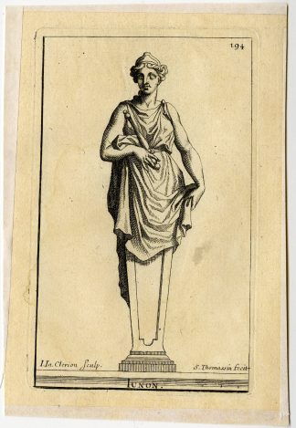 Antique Print-JUNON-PLATE-194-Thomassin-Clerion-1694-1724