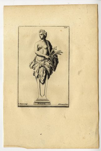 Antique Print-SYRINX-PLATE-199-Thomassin-Maziere-1694-1724