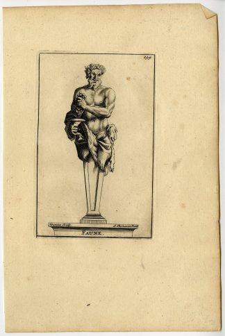 Antique Print-FAUNE-PLATE-199-Thomassin-Houzeau-1694-1724