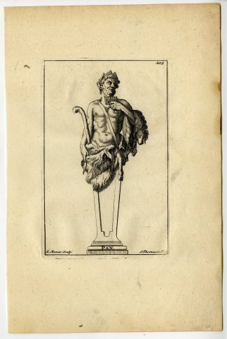 Antique Print-PAN-PLATE-203-Thomassin-Maziere-1694-1724