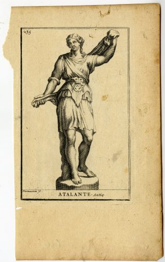 Antique Print-ATALANTE-PLATE-235-Thomassin-1694-1724