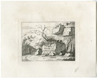 Antique Master Print-NEW-BOOK-OF-LANDSCAPES-TITLEPLATE-Berthoud-1820