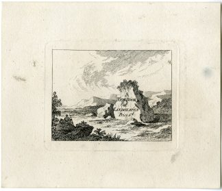 Antique Master Print-NEW-BOOK-OF-LANDSCAPES-TITLEPLATE-VARIANT-Berthoud-1820