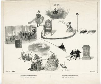 Antique Master Print-ONDERWIJSWET-VAN-RAPPARD-CARICATURE-THORBECKE-Mulder-1857