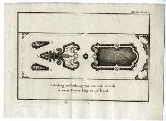 Antique Print-BAROQUE GARDEN DESIGN-PL.III.128.B-Pluche-1799