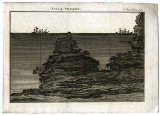 Antique Print-CORAL-FISHING-KORAAL-VISSCHERY-ENGRAVING-PL.V.316.-Pluche-1799