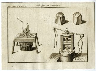 Antique Print-COIN MINTING TOOLS-PL.XIV.XXXI.-Pluche-1799