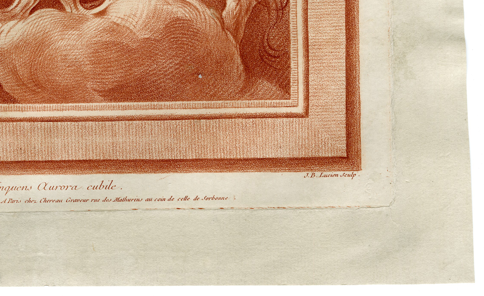 , Antique Master Print-SUNRISE-GODDESS OF DAWN-AURORA -Lucien-Pierre-c.1780, Pictura Antique Prints