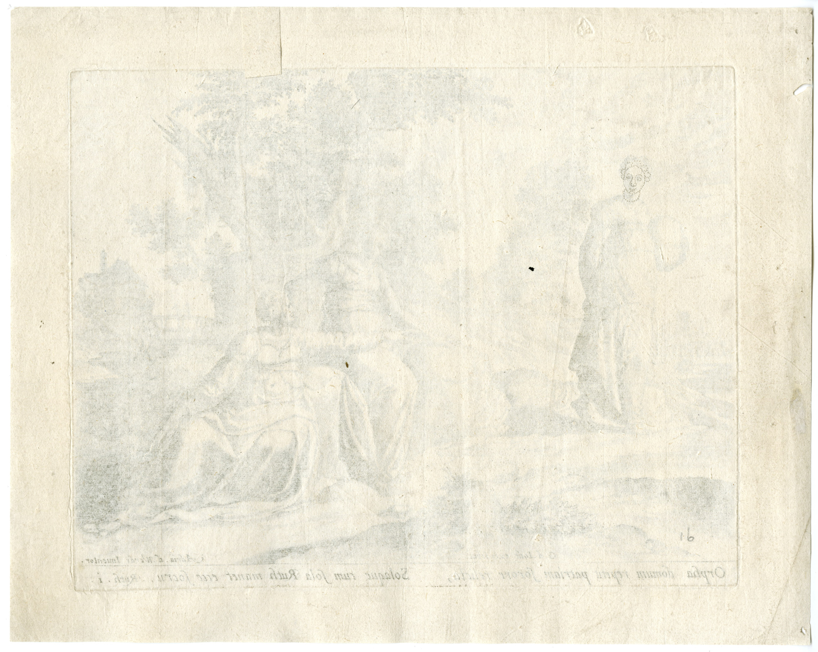 , Antique Master Print-RUTH-ORPAH-NAOMI-SEPARATION-Galle-de Weerdt-c.1557-1591, Pictura Antique Prints