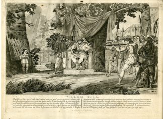 Antique Master Print-WILLEM-TELL-LEGEND-Peduzzi-c.1800