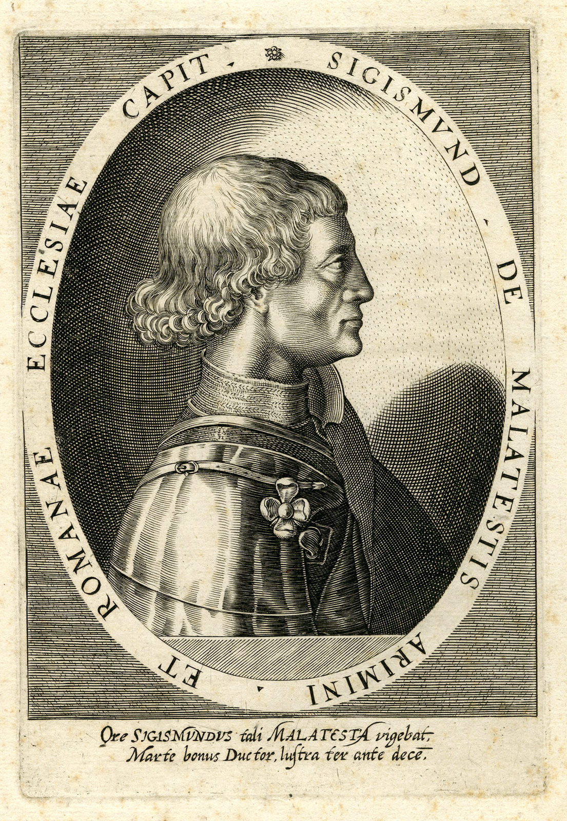 , Antique Master Print-SIGISMONDO-MALATESTA-ATRIUM-HEROICUM-Custos-1600-1604, Pictura Antique Prints