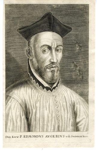 Antique Print-EDMOND-AUGER-JESUIT-PORTRAIT-ENGRAVING-Anonymous-c.1700