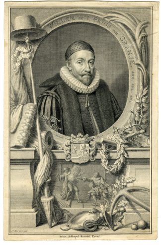Antique Print-WILLIAM I OF ORANGE-Tanje-c.1770