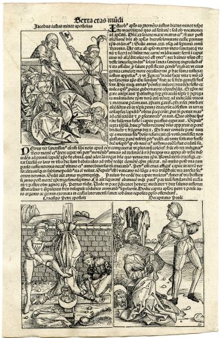 Antique Print-NUREMBERG-CHRONICLE-MARTYRDOM-APOSTLES-Wolgemut-Pleydenwurff-1493