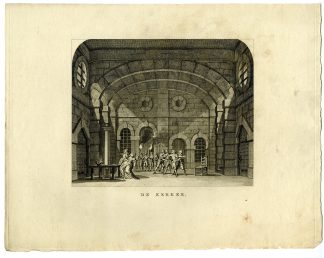 Antique Master Print-THEATRE-DECOR-DUNGEON-AMSTERDAM-Brouwer-Barbiers-1794