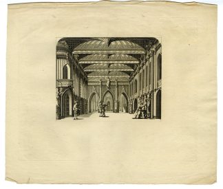 Antique Master Print-THEATRE-DECOR-GOTHIC-PALACE-De Wit-Jonxis-Waldorp-1787