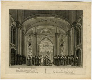 Antique Master Print-CONVENT CHAPPEL-THEATRE-AMSTERDAM-Vinkeles-Barbiers-1776
