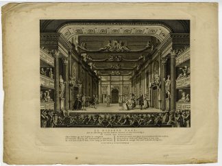 Antique Master Print-MODERN HALL-THEATRE-SET-AMSTERDAM-Brouwer-Van Dreght-1788