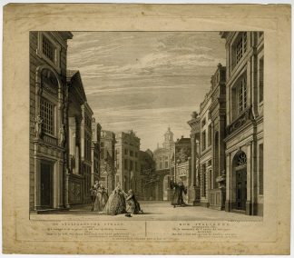 Antique Master Print-ITALIAN STREET-LOST SON-THEATRE-SET-Vinkeles-Numan-1775