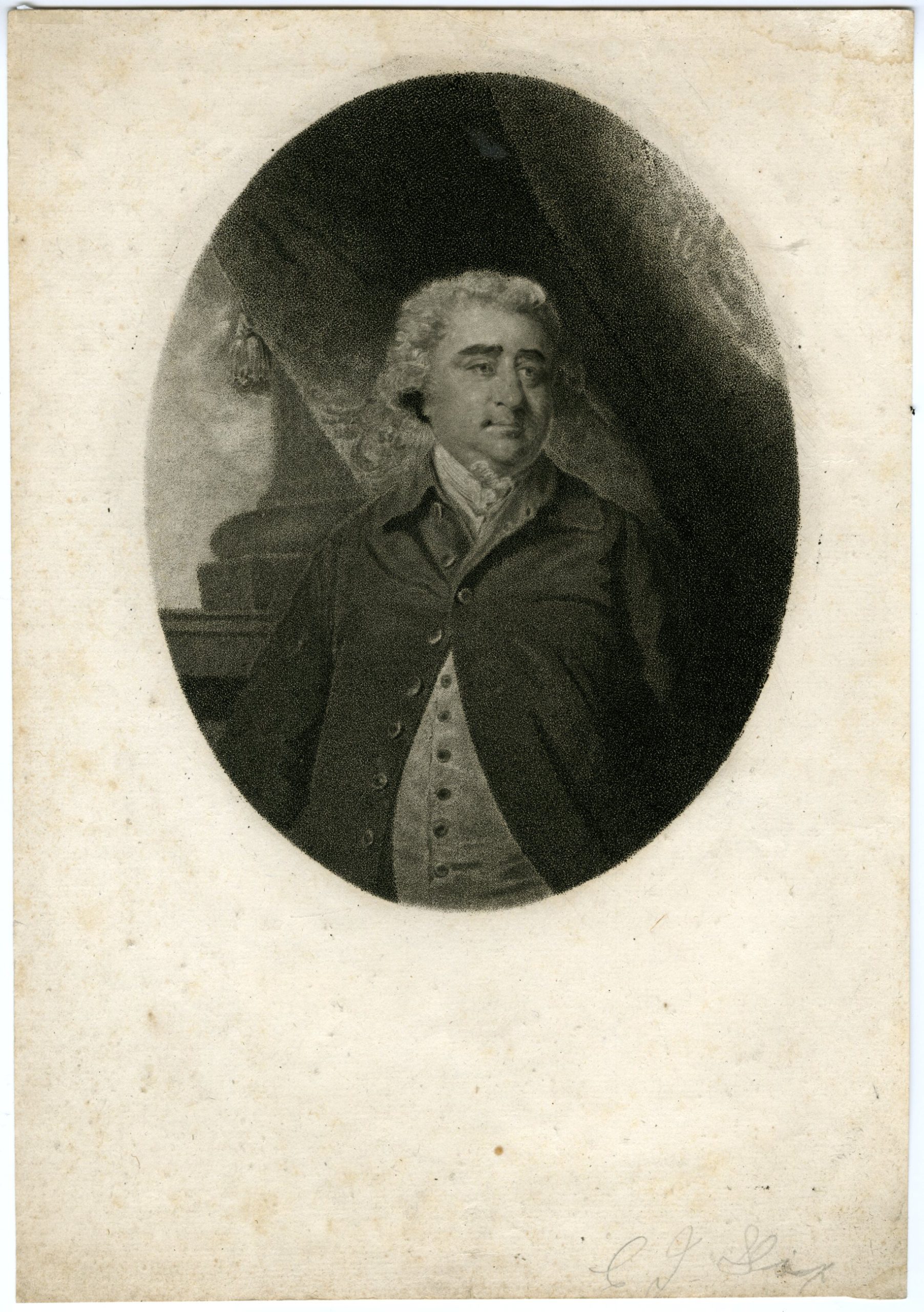 , Antique Master Print-CHARLES JAMES FOX-PORTRAIT-PROOF ED.-Lane-Reynolds-1793, Pictura Antique Prints