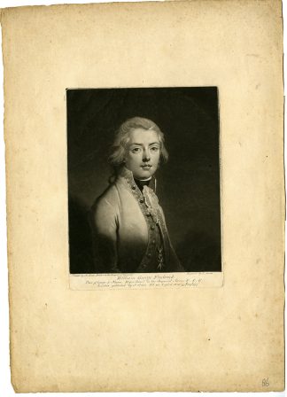 Antique Master Print-PORTRAIT-WILLIAM GEORGE FREDERICK-NASSAU-Green-Jones-1797