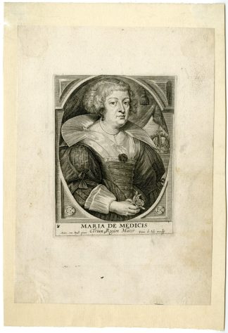 Antique Print-MARIA-DE-MEDICIS-Jode-Van Dyck-1651