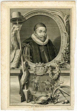 Antique Print-WILLEM-I-PRINS-VAN-ORANJE-PORTRAIT-Tanje-Mierevelt-c.1750-1761