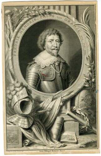 Antique Print-FREDERIK-HENDRIK-PRINS-VAN-ORANJE-Tanje-Van Mierevelt-1749