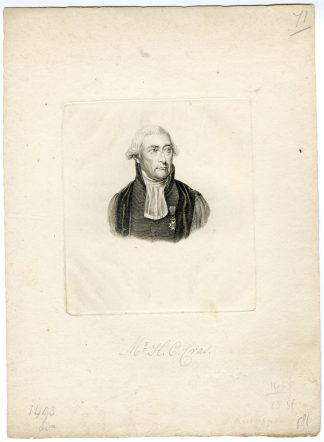 Antique Print-HENDRIK-CONSTANTIJN-CRAS-PORTRAIT-Marcus-Hodges-1784-1826