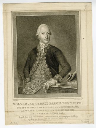Antique Print-WOLTER-JAN-GERRIT-BARON-BENTINCK-Vinkeles-Oets-after 1781