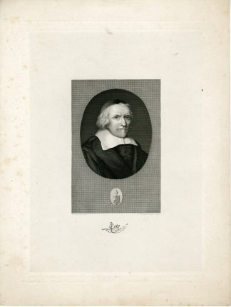 Antique Print-JACOB-CATS-PORTRET-TAUREL-RAVESTEYN-Taurel-van Ravesteyn-1834-1892