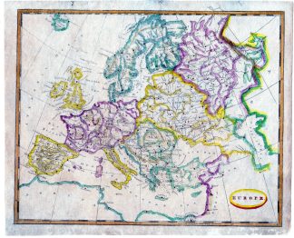 Antique Map-EUROPE-Anonymous-ca 1800
