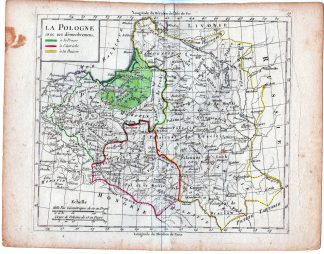 Antique Map-EUROPE-POLAND-PRUSIA-AUSTRIA-RUSSIA-Delamarche-ca 1793