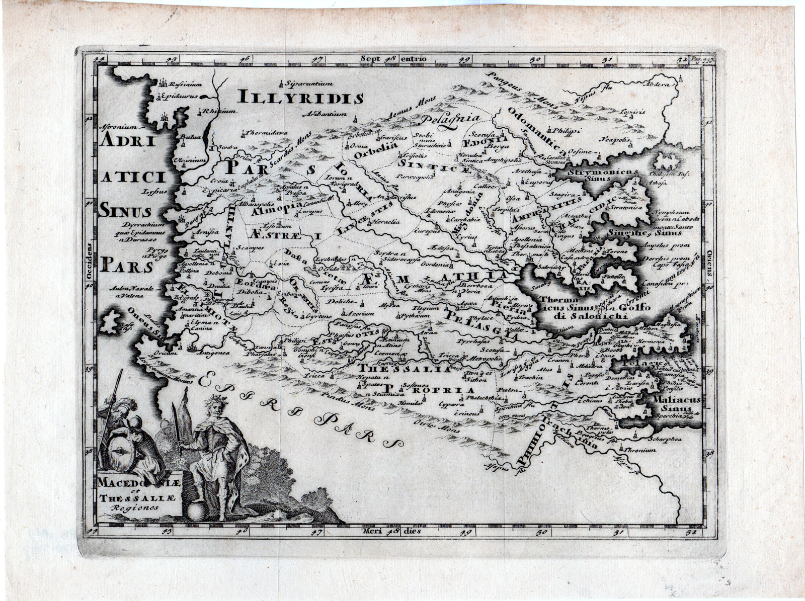 RB 3796 416x311 Antique Map-GREECE-MACEDONIA-EPIRUS-THESSALY-Cluver-1711