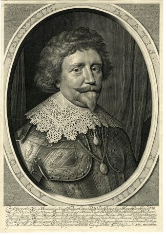 Antique Master Print-FREDERIK-HENDRIK-PRINS-ORANJE-PORTRAIT-Delff-Mierevelt-1634