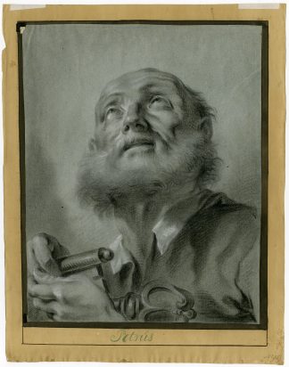 2-Antique Drawings-SAINT-PETER-EXTRA UPCLUTCH-Pitteri-Piazzetta-1742