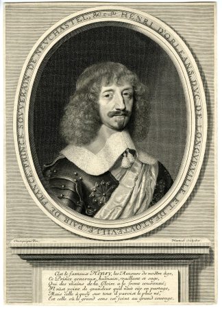 Antique Master Print-HENRI-II-DORLEANS-DUC-LONGUEVILLE-Nanteuil-Champaigne-1655