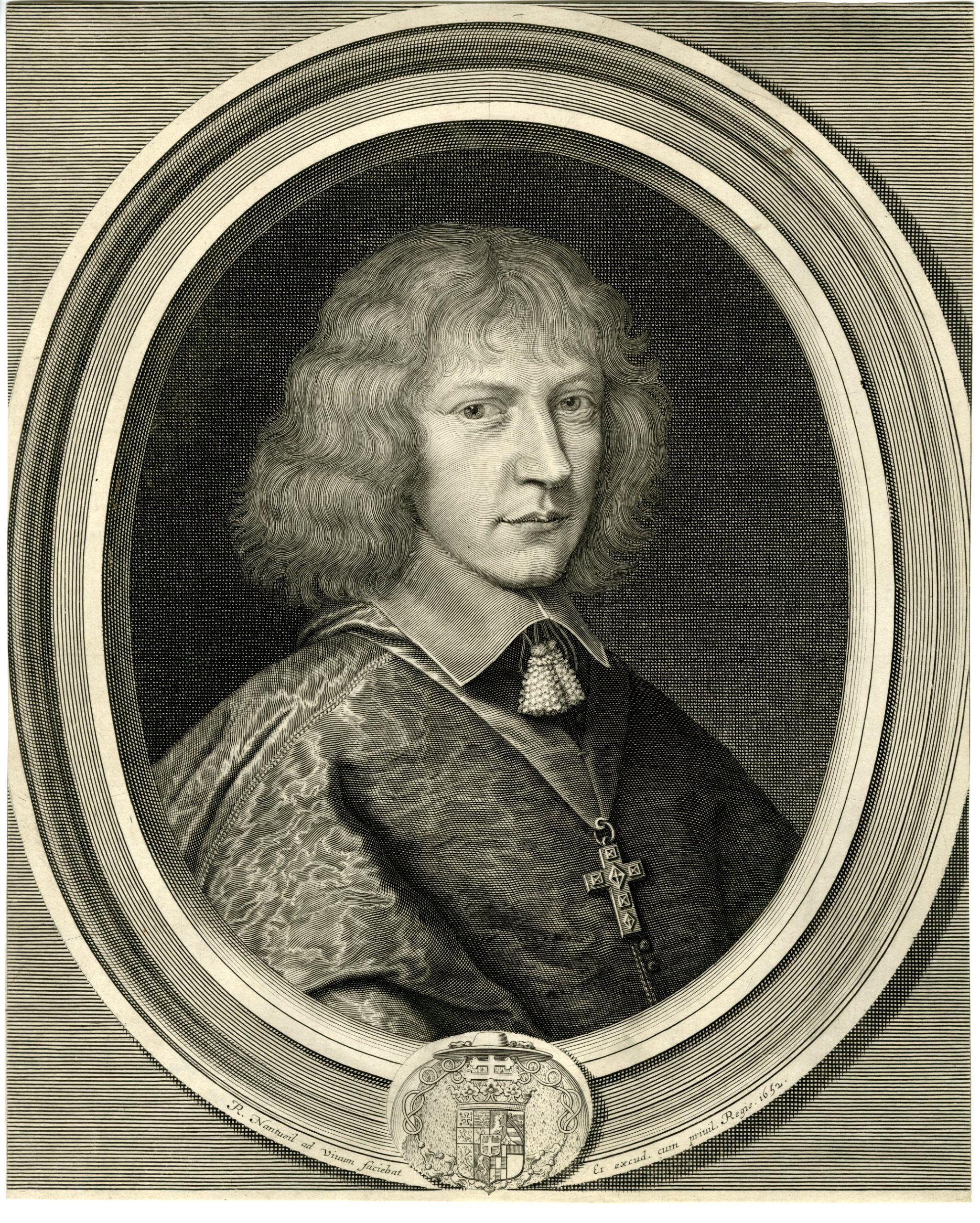 , Antique Master Print-HENRI-II-DUC-DE-NEMOURS-PORTRAIT-Nanteuil-1652, Pictura Antique Prints