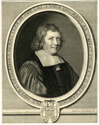 Antique Master Print-PIERRE-PAYEN-PORTRAIT-Nanteuil-1659