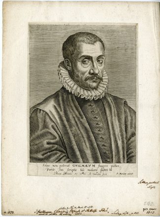 Antique Master Print-JACQUES-GUILLEMEAU-SURGEON-PORTRAIT-Vallee-1585