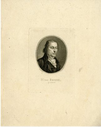 Antique Master Print-HERMANUS-VAN-BRUSSEL-ARTIST-PORTRAIT-Bagelaar-Hendriks-1815